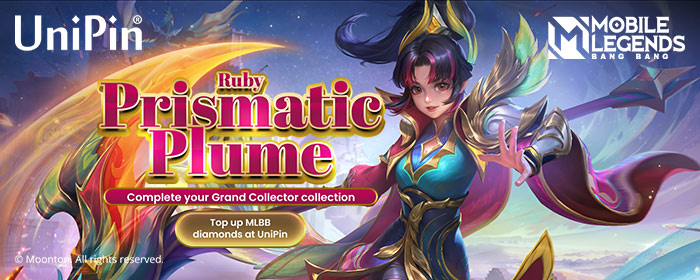 Unleash the Radiance: Ruby's Collector Skin "Prismatic Plume" Arrives! (MY)